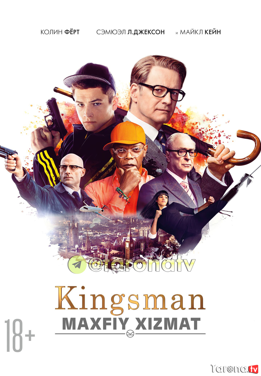 Kingsman Maxfiy xizmat (Detektiv tarjima) 2015