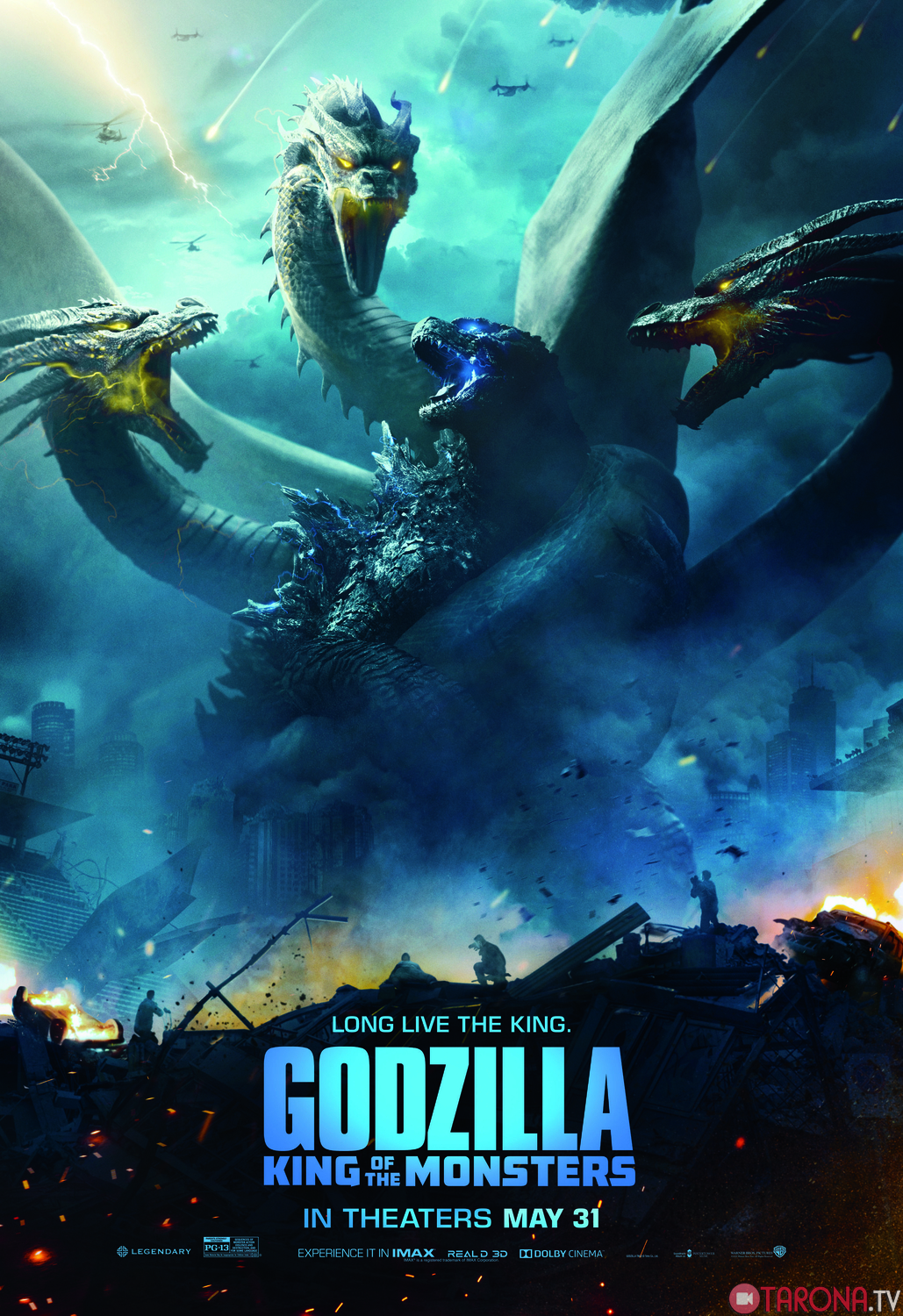 Godzilla 2: Maxluqlar qiroli 2019 Uzbek tilida