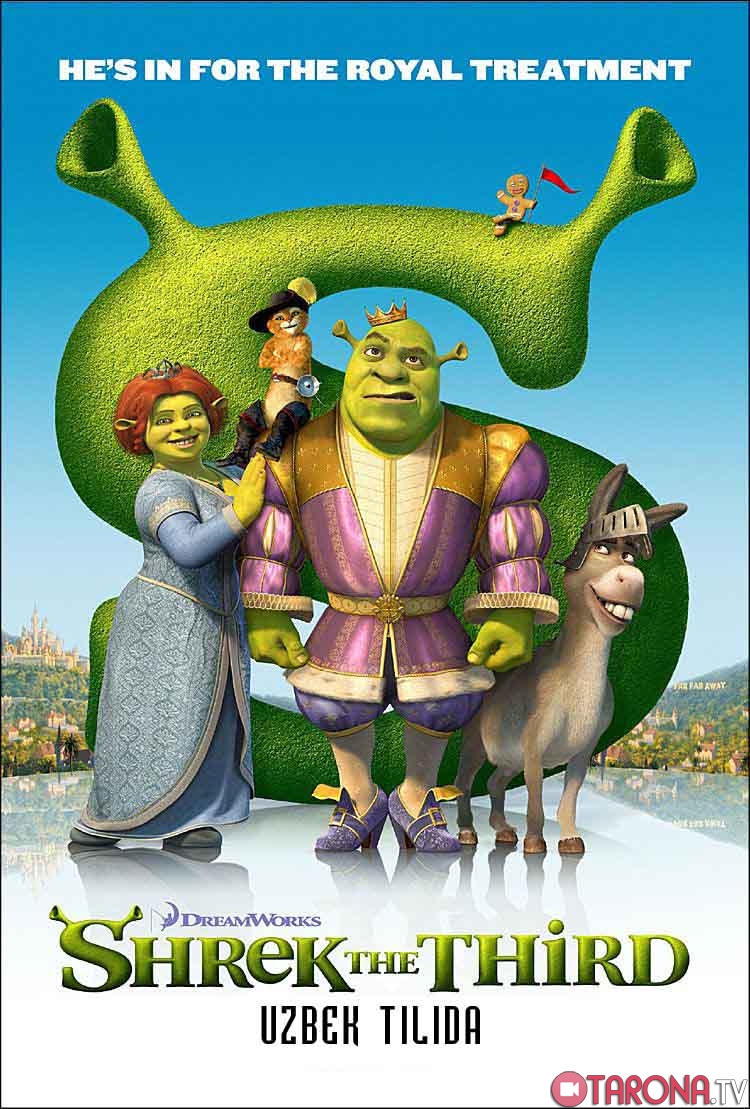 Shrek 3 Multfilm, uzbek tilida 2007