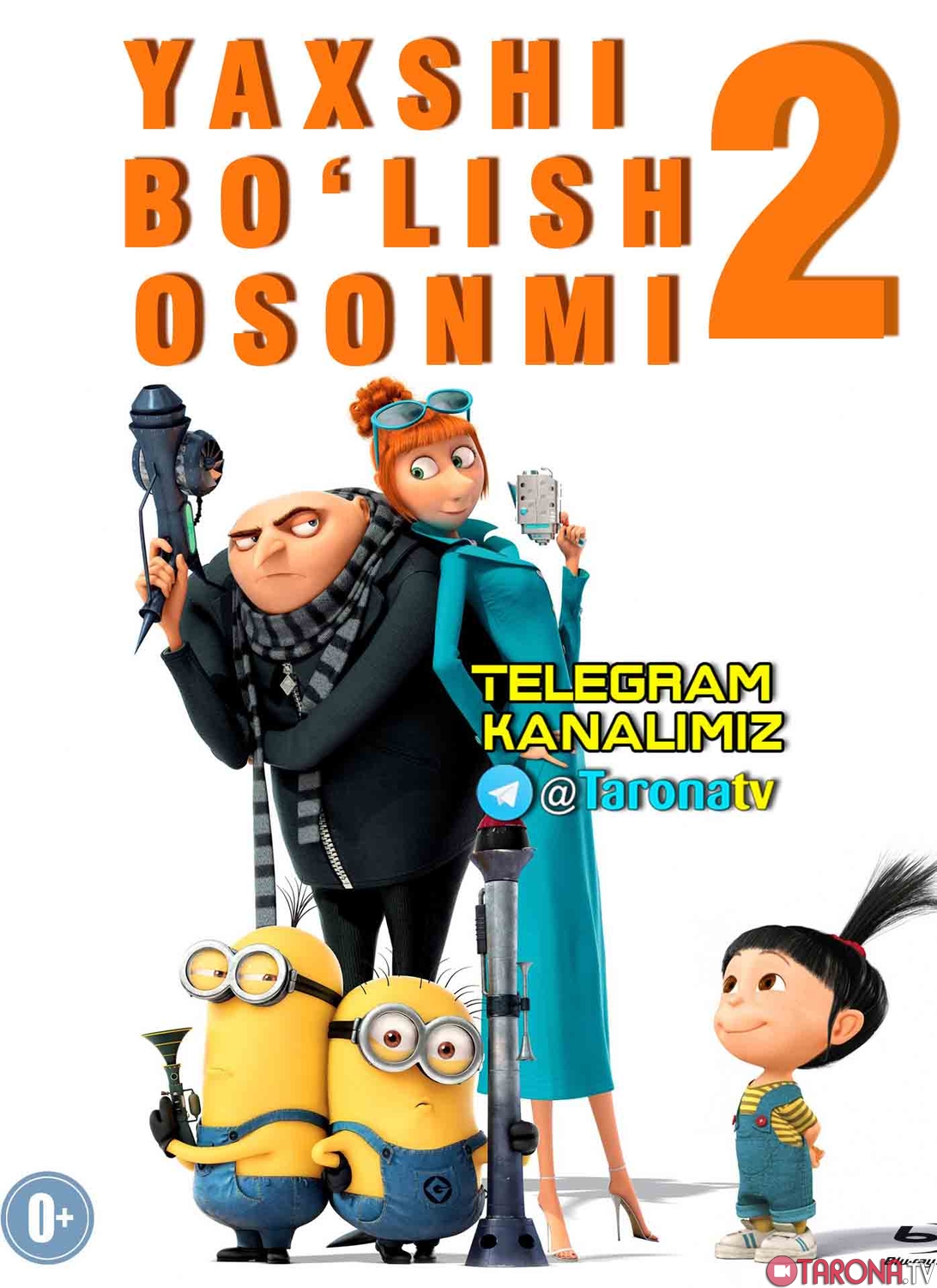 Yaxshi bo'lish osonmi 2 Multfilm, Uzbek tilida