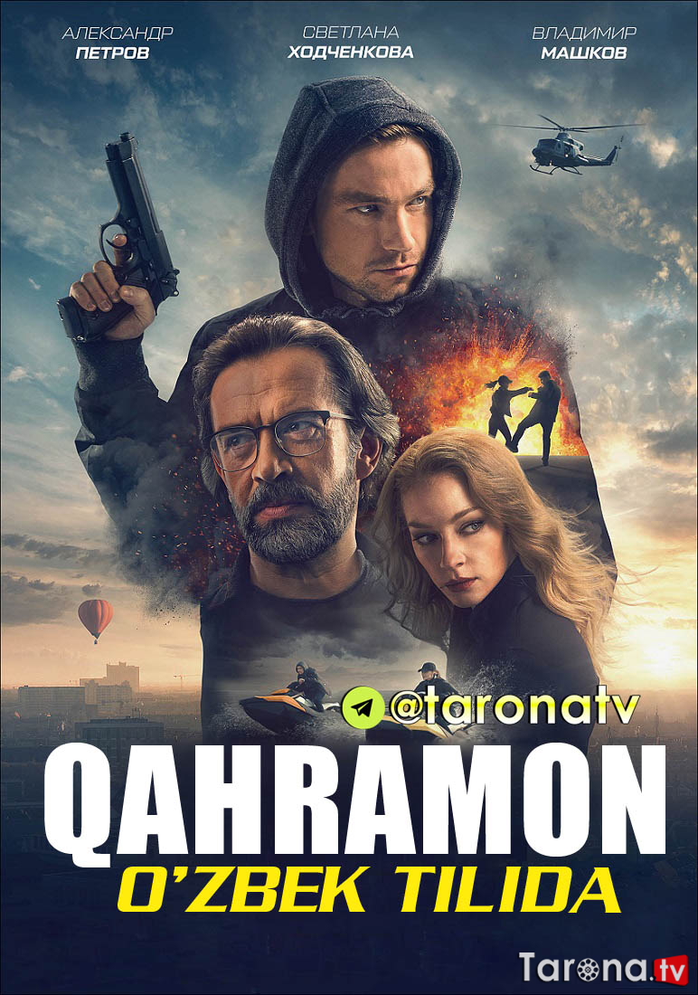 Qahramon Rossiya filmi, detektiv, O'zbekcha Tarjima 2019 HD