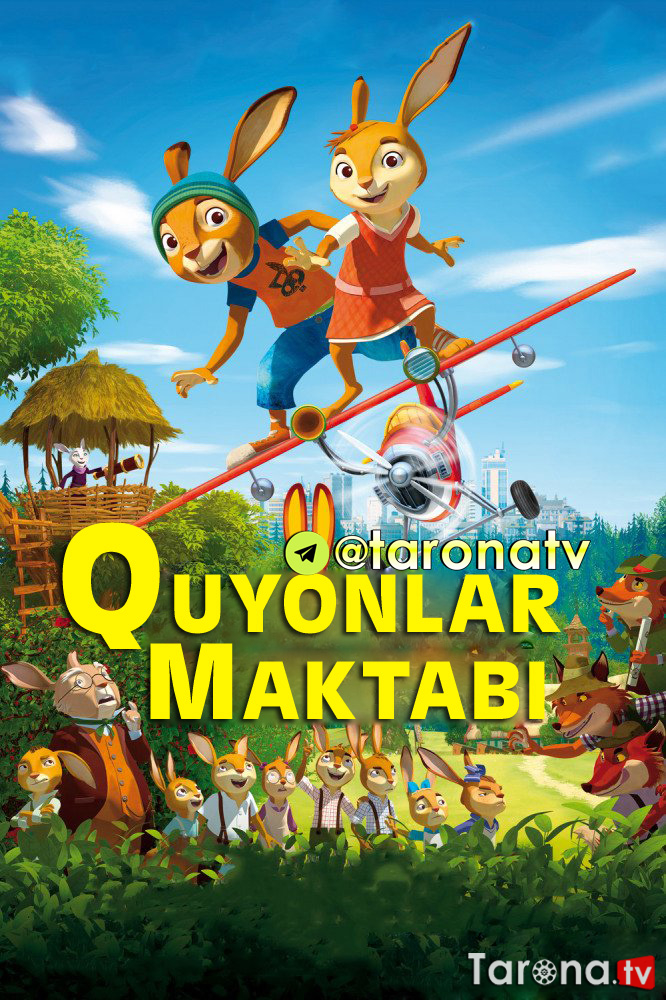 Quyonlar Maktabi (Multfilm, O'zbek tilida)