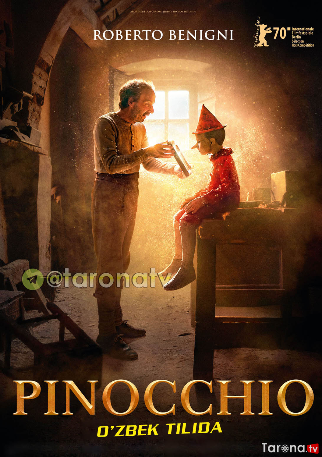 Pinokkio (Tarjima, O'zbek tilida) 2020