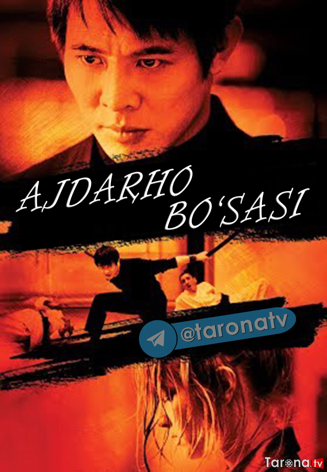 Ajdarho bo'sasi (Super jangari film, O'zbek tilida)2001