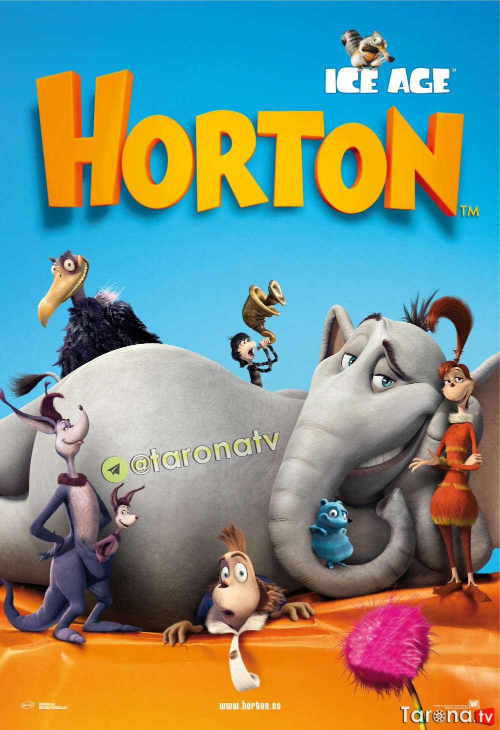 Horton / Xorton (Multfilm, Uzbek tilida, O'zbekcha tarjima, HD, komediya, sarguzasht, oilaviy, fentezi) 2008