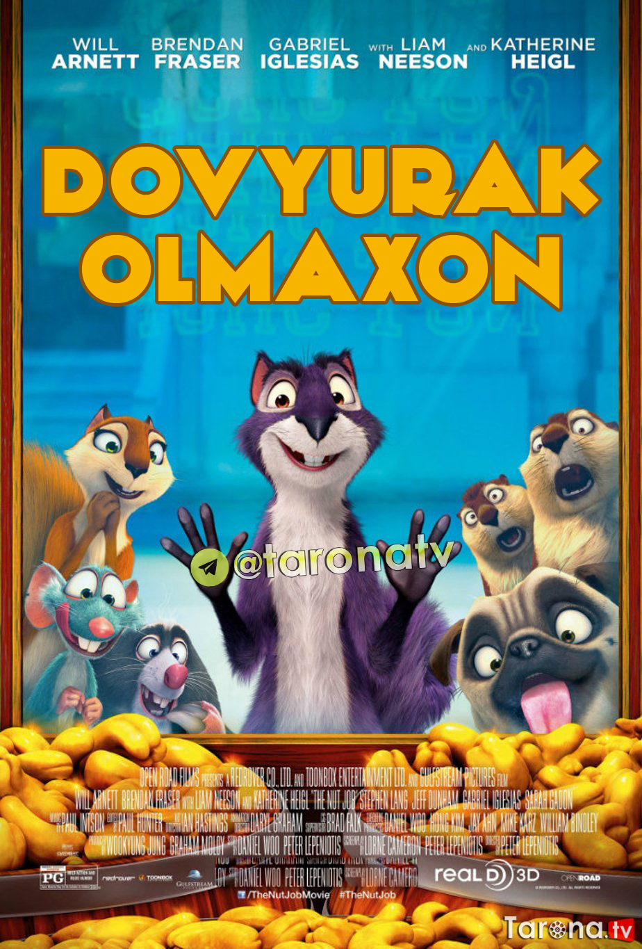 Dovyurak Olmaxon (Multfilm, Uzbek tilida, O'zbekcha tarjima, komediya, sarguzasht, oilaviy) 2013