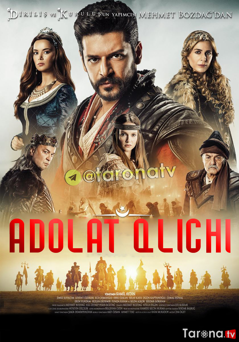 Adolat Qilichi (Uzbek tilida, O'zbekcha tarjima, HD Kino, jangari, drama, tarix) 2019