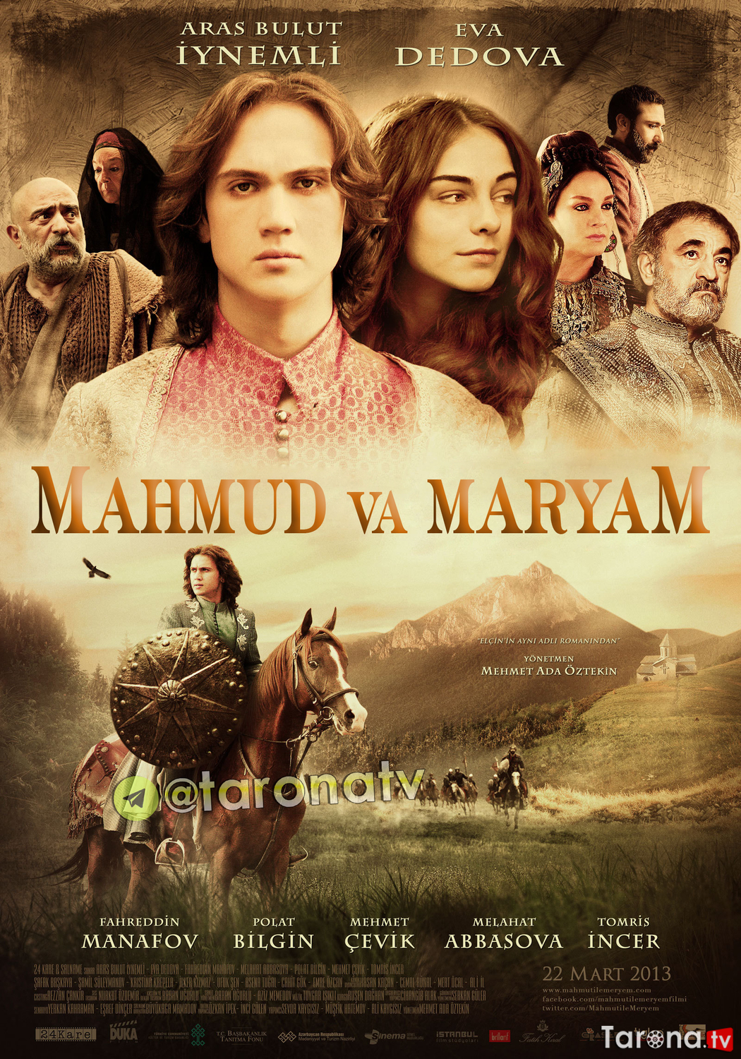 Mahmud va Maryam (Turk kino, Uzbek tilida, O'zbekcha tarjima, drama, melodramma) 2013