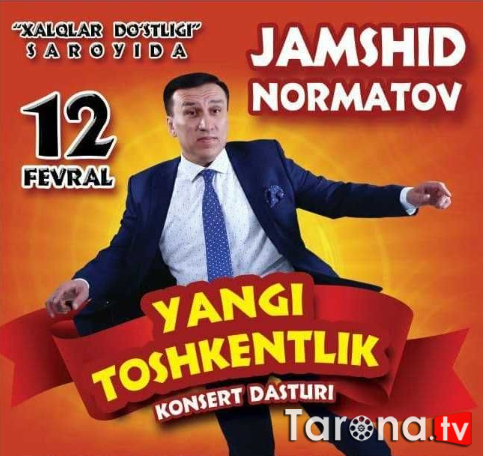 Jamshid Normatov Konsert dasturi 2022 / Yangi toshkentlik HD 2022