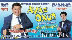 Avaz Oxun - Samimiy Kulgu Nomli Konsert Dasturi 2016